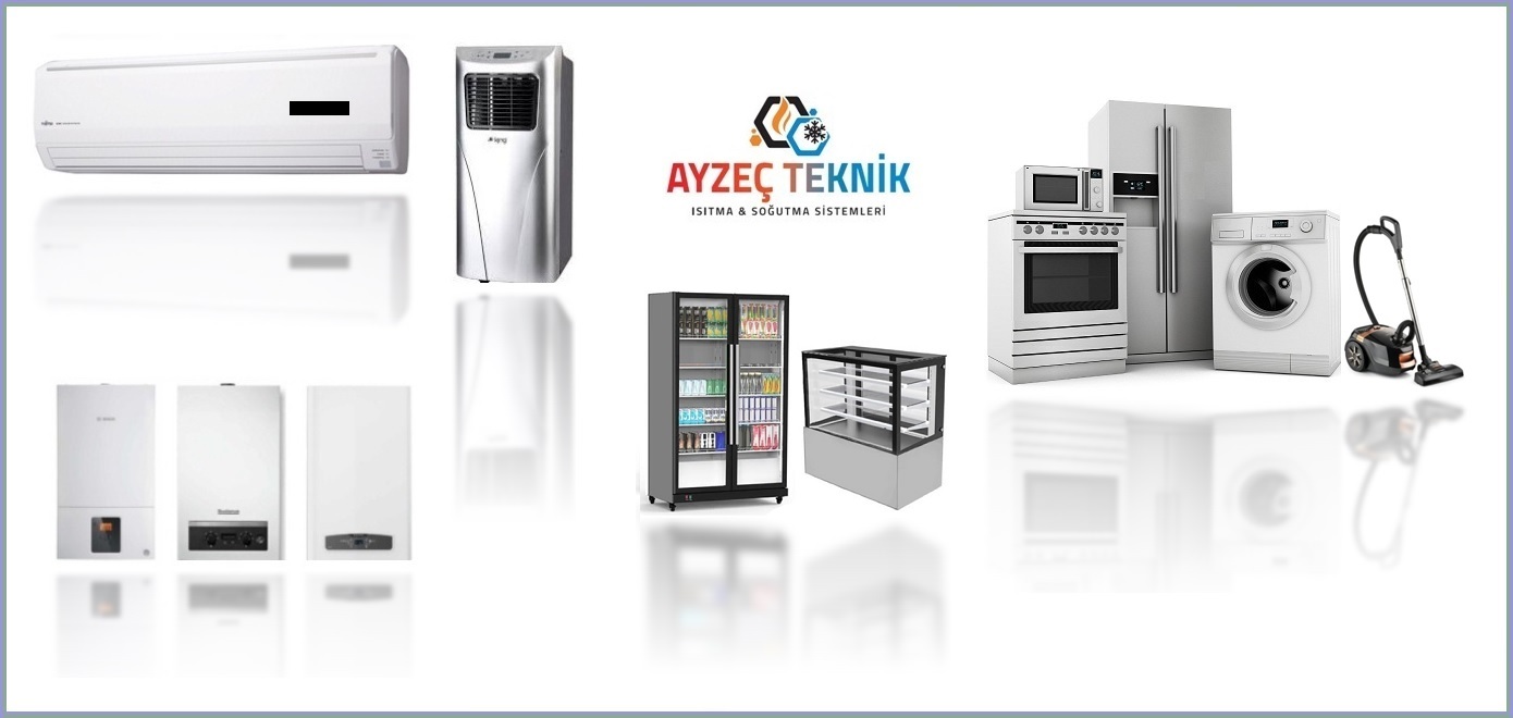 Ayzec teknik servis hizmet verdiği ürün geneli