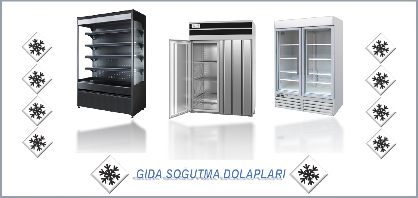 Eskişehir'de ticari bir soğutma dolabının yanında duran teknisyen